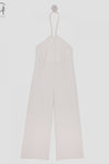 BASERANGE halterneck jumpsuit JUMA-WS-SP24 undyed